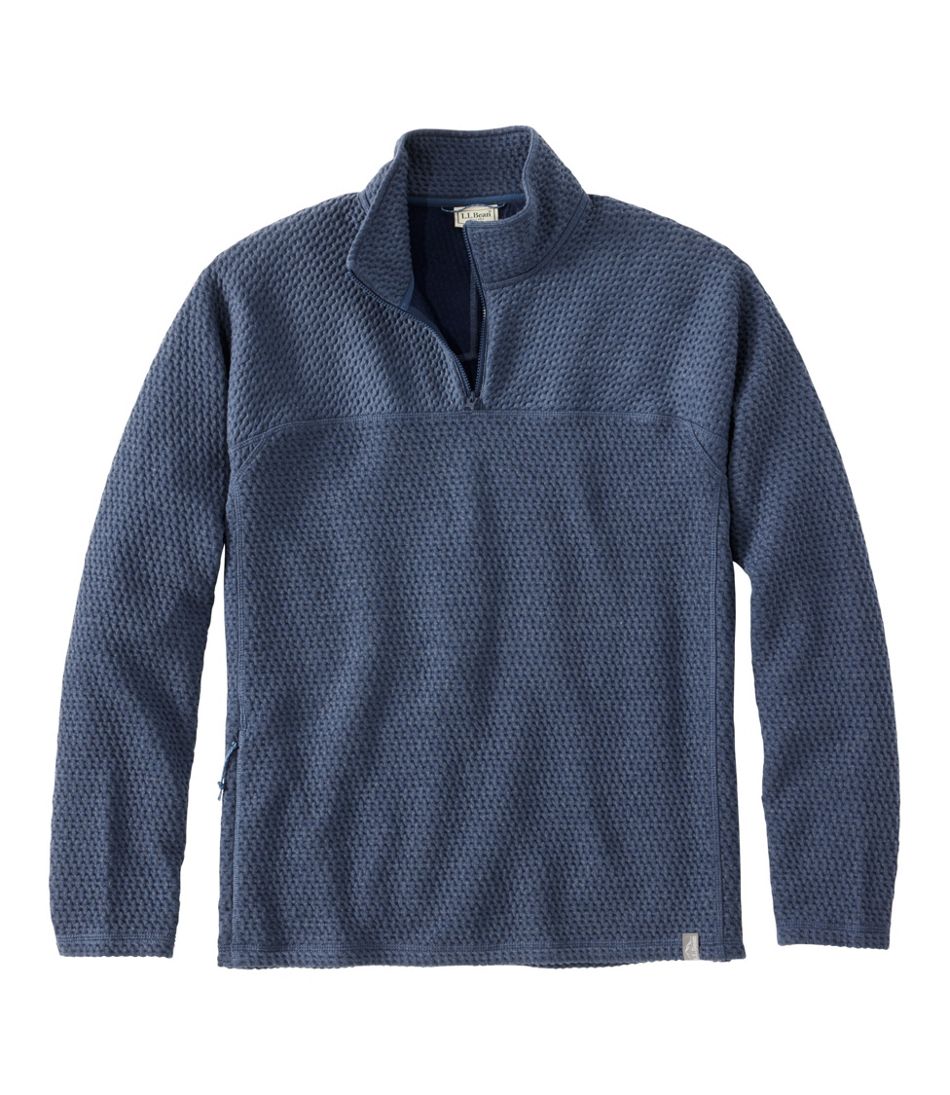 L.L.Bean US | Men's Ridgeknit Pullover, Quarter-Zip
