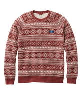 L.L.Bean New | Men's Bean's Quilted Sweatshirt, Crewneck, Print