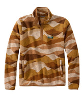 L.L.Bean Online | Men's Sweater Fleece Pullover, Print