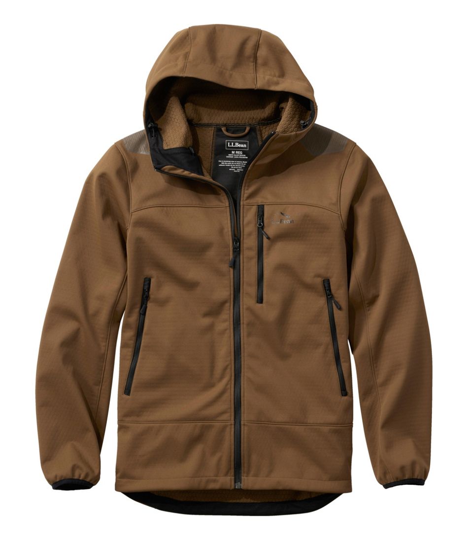 L.L.Bean Outlet | Men's Ridge Runner Softshell Jacket, Solid