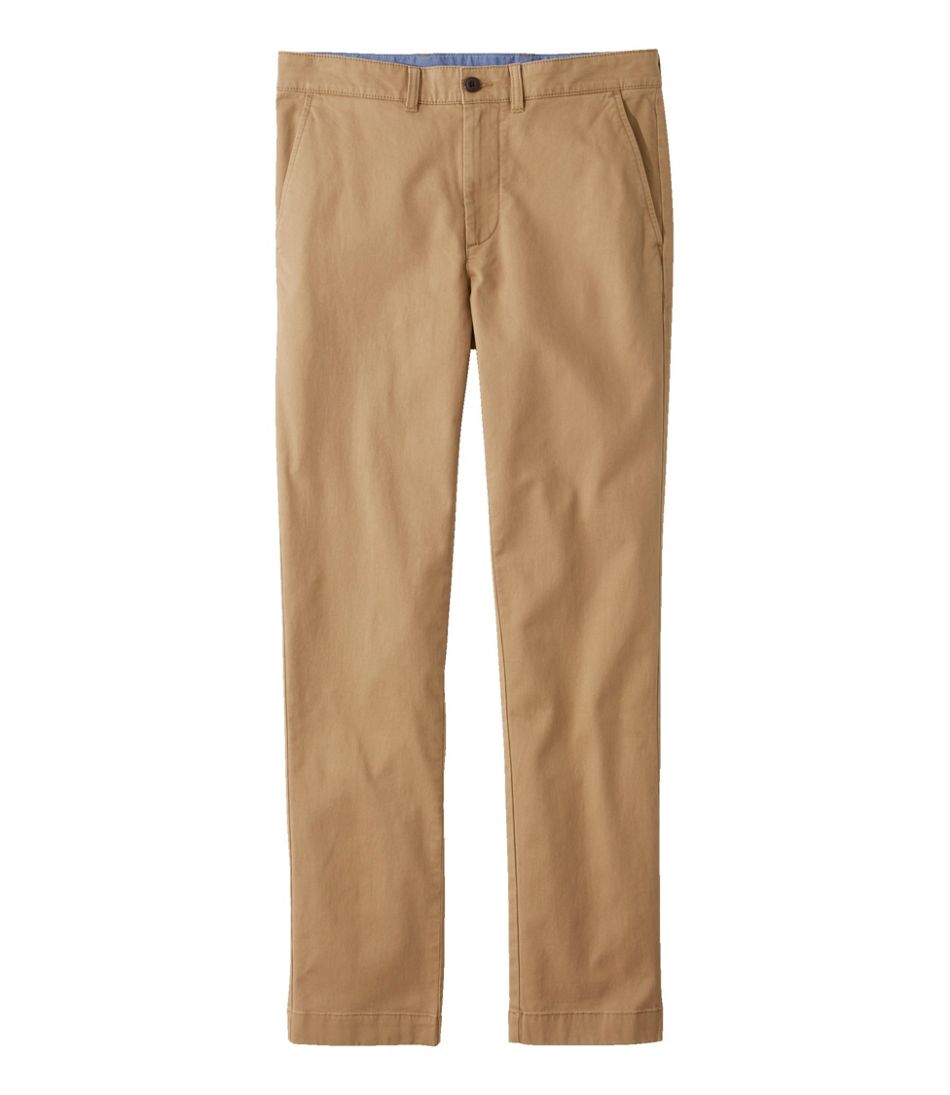 L.L.Bean New | Men's Lakewashed® Stretch Khakis, Slim Fit, Straight Leg