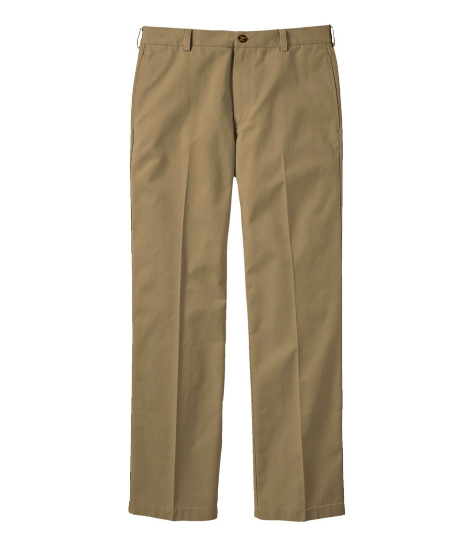 L.L.Bean Online | Men's Wrinkle-Free Double L® Chinos, Standard Fit, Plain Front