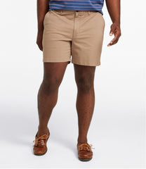L.L.Bean Sale | Men's Lakewashed® Stretch Khaki Shorts, 6"