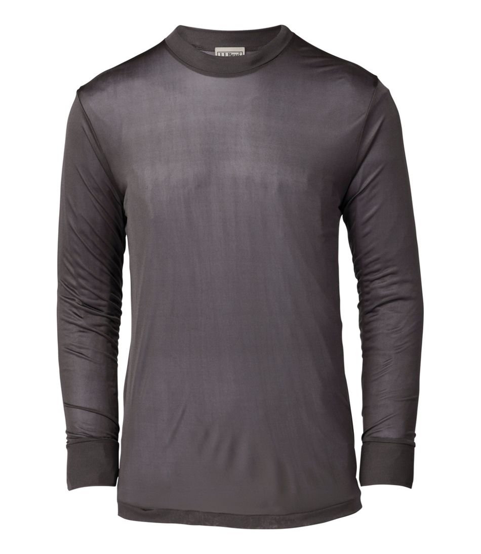 L.L.Bean New | Men's Silk Underwear, Crewneck