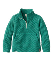 L.L.Bean Outlet | Toddlers' Ridgeknit Pullover, Glow-in-the-Dark Quarter-Zip