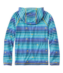 L.L.Bean New | Kids' Everyday SunSmart® Hooded Tee, Long-Sleeve Stripe