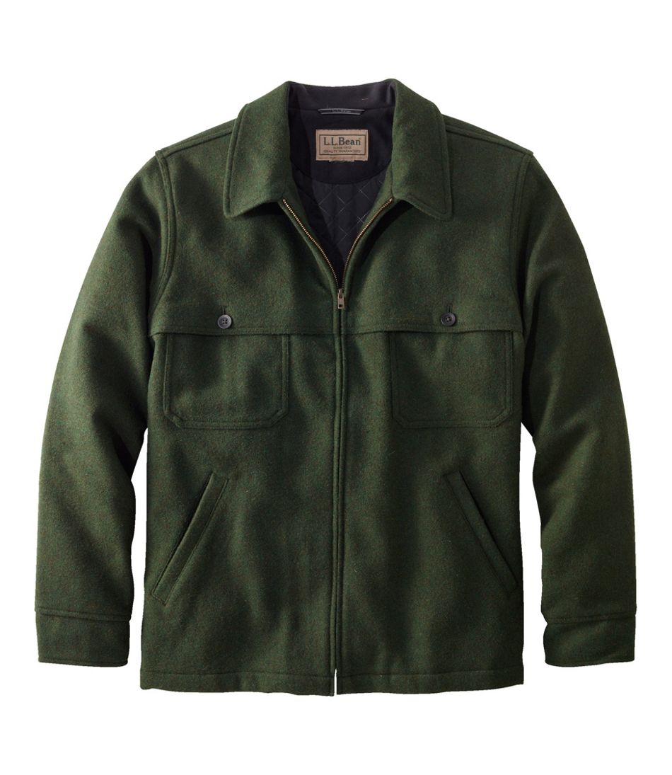 L.L.Bean Outlet | Men's Maine Guide Zip-Front Jac-Shirt with PrimaLoft