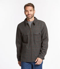 L.L.Bean New | Men's Maine Guide Zip-Front Jac-Shirt, Plaid
