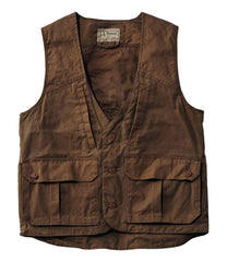 L.L.Bean Discount | Men's Double L Waxed-Cotton Upland Vest