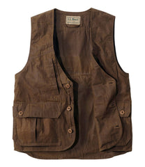 L.L.Bean Discount | Men's Double L Waxed-Cotton Upland Vest
