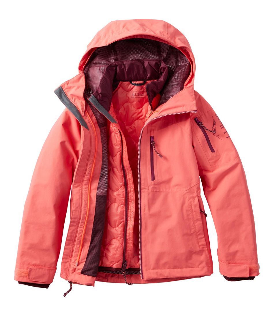L.L.Bean On Sale | Kids' Pathfinder Waterproof 3-in-1 Jacket