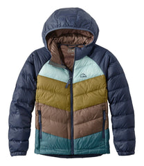 L.L.Bean On Sale | Kids' Ultralight 650 Down Jacket, Colorblock