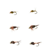 L.L.Bean New | Umpqua Six-Piece Bead Head Nymph Selection