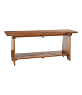 L.L.Bean Discount | Rustic Wooden Mudroom Bench, Large