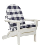 L.L.Bean Discount | Adirondack Chair Seat and Back Cushion, Buffalo Plaid