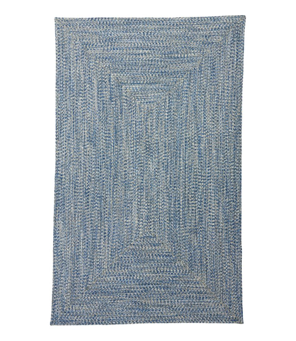 L.L.Bean For Sale | All-Weather Braided Rug, Concentric Pattern Rectangular