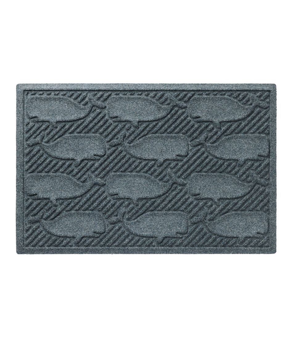L.L.Bean Outlet | Everyspace Recycled Waterhog Doormat, Whales