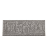 L.L.Bean Sale | Everyspace Recycled Waterhog Wide Doormat, Pine Trees