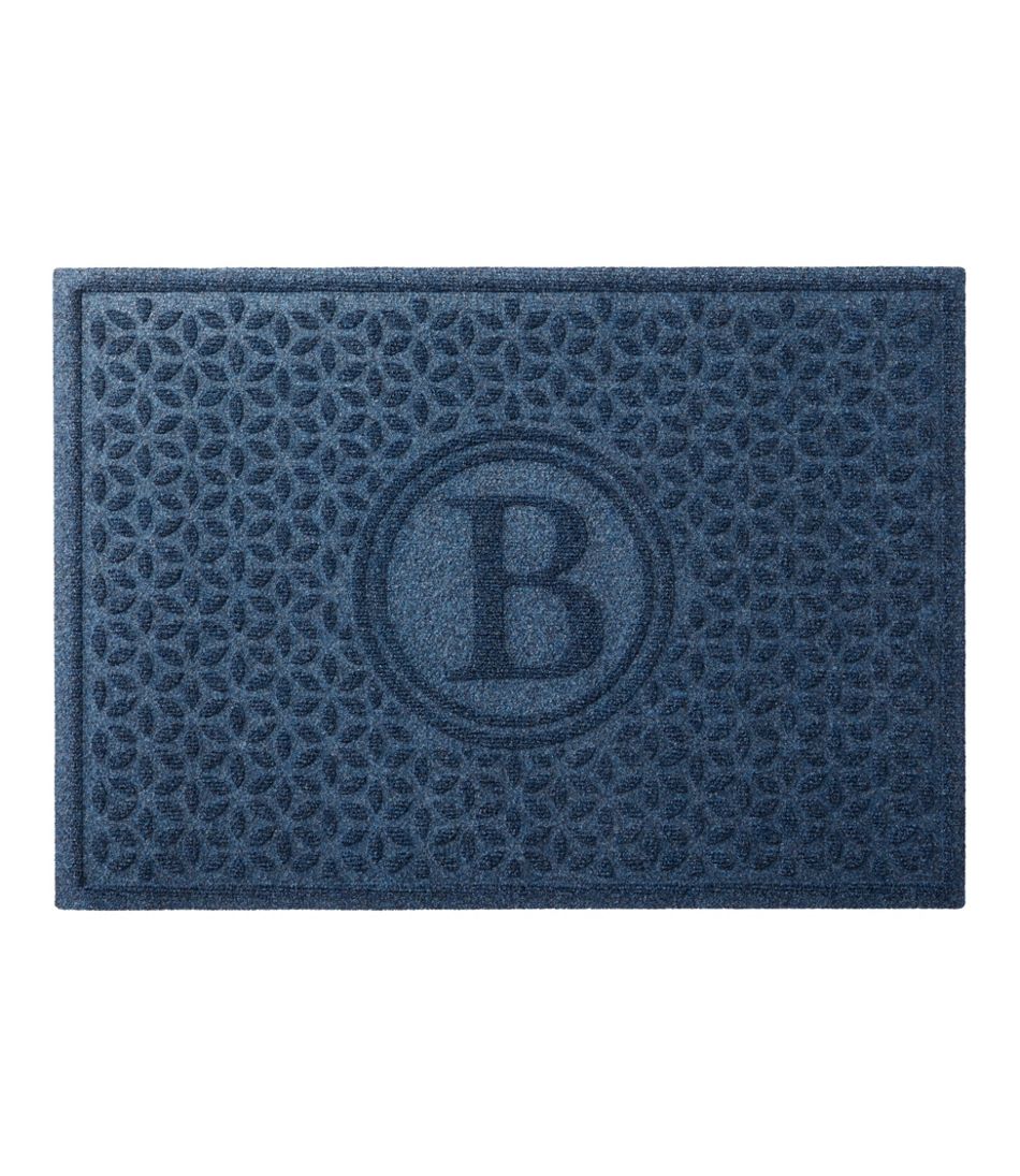 L.L.Bean US | Heavyweight Recycled Waterhog Doormat, Blooming Circles, Personalized