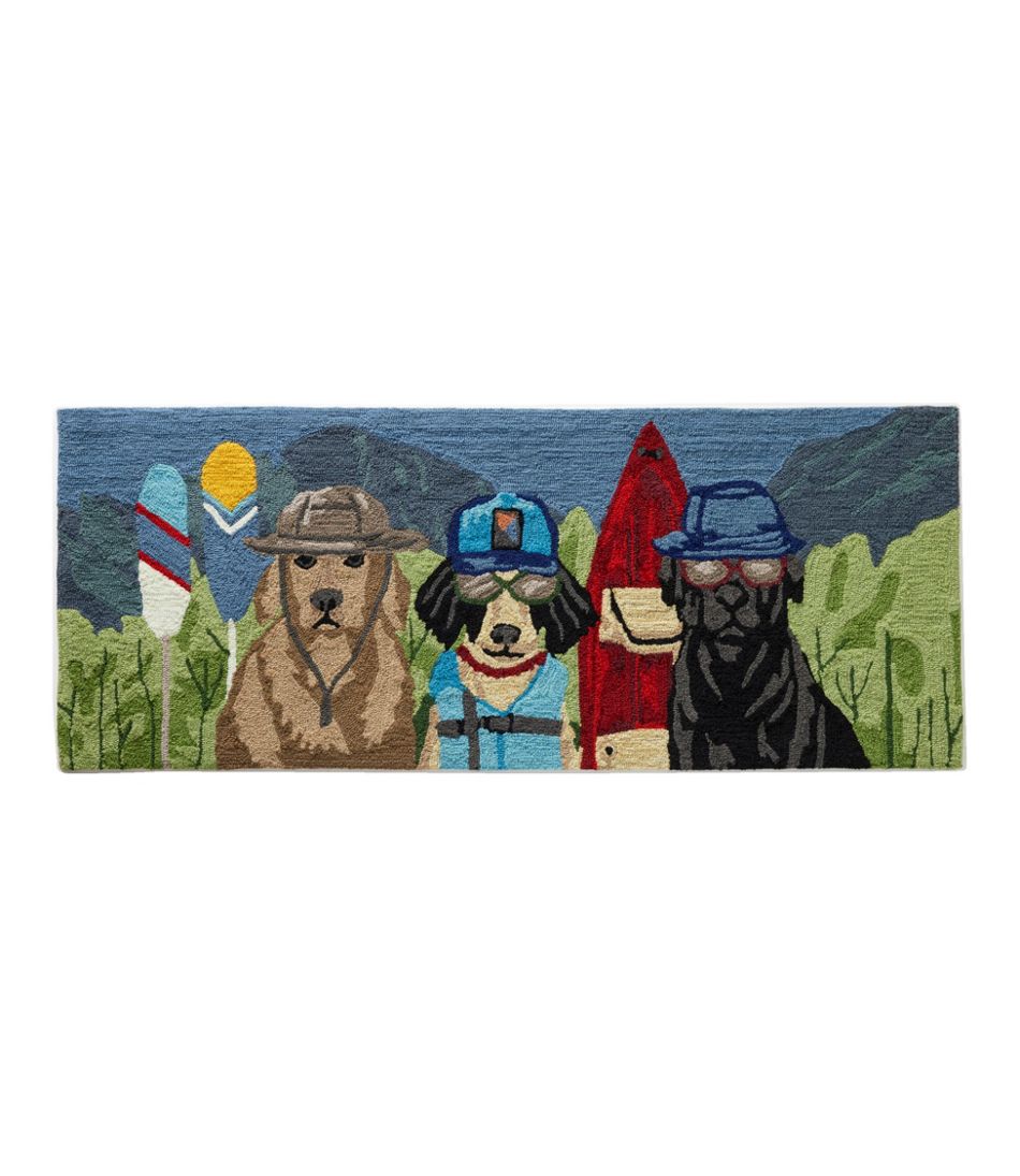 L.L.Bean Outlet | Indoor/Outdoor Vacationland Runner, Paddle Sports Dogs