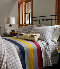 L.L.Bean For Sale | Wool Hooked Throw Pillow, Lab Trio, 8" x 24"