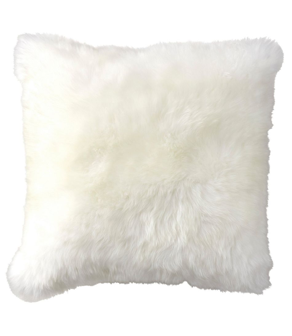L.L.Bean Outlet | Sheepskin Throw Pillow, 14" x 14"