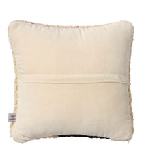 L.L.Bean | Wool Hooked Throw Pillow, Snowflake Black Lab, 14" x 14"