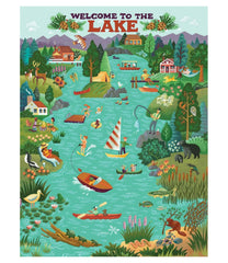 L.L.Bean New | Lake Living Puzzle, 500 Pieces