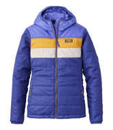 L.L.Bean New | Women's Mountain Classic Puffer Hooded Jacket, Colorblock