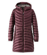 L.L.Bean Discount | Women's Ultralight 850 Down Hooded Coat, Three-Quarter Length