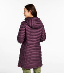 L.L.Bean Discount | Women's Ultralight 850 Down Hooded Coat, Three-Quarter Length