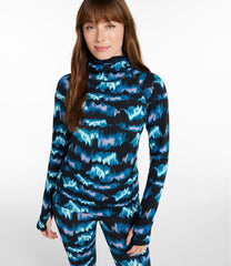 L.L.Bean New | Women's Heavyweight Base Layer Hoodie Printed
