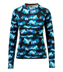 L.L.Bean Sale | Women's Heavyweight Base Layer Crew Top, Print