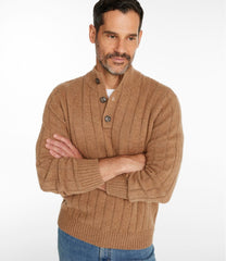 L.L.Bean Discount | Men's Riverton Wool/Cotton Sweater, Mockneck
