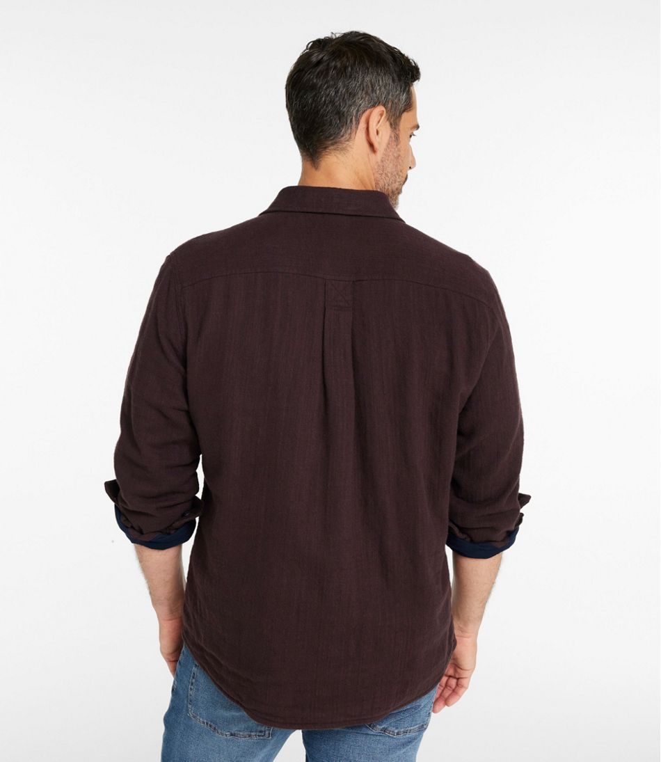 L.L.Bean Sale | Men's 1912 Field Flannel Shirt, Lined, Slightly Fitted Untucked Fit
