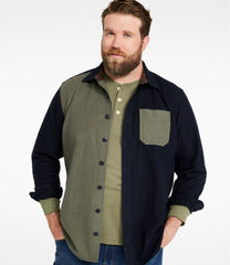 L.L.Bean Online | Men's Signature 1933 Chamois Cloth Shirt, Slim Fit, Mixed Media