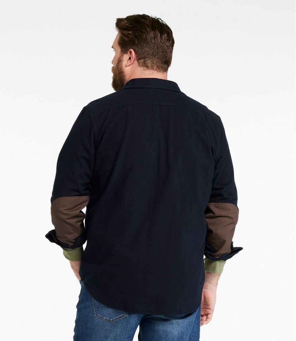 L.L.Bean Online | Men's Signature 1933 Chamois Cloth Shirt, Slim Fit, Mixed Media