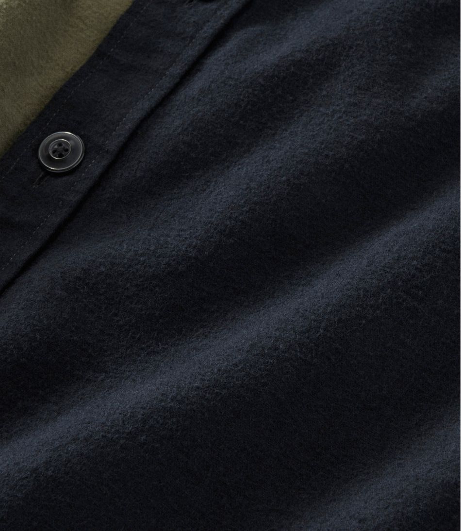 L.L.Bean Online | Men's Signature 1933 Chamois Cloth Shirt, Slim Fit, Mixed Media