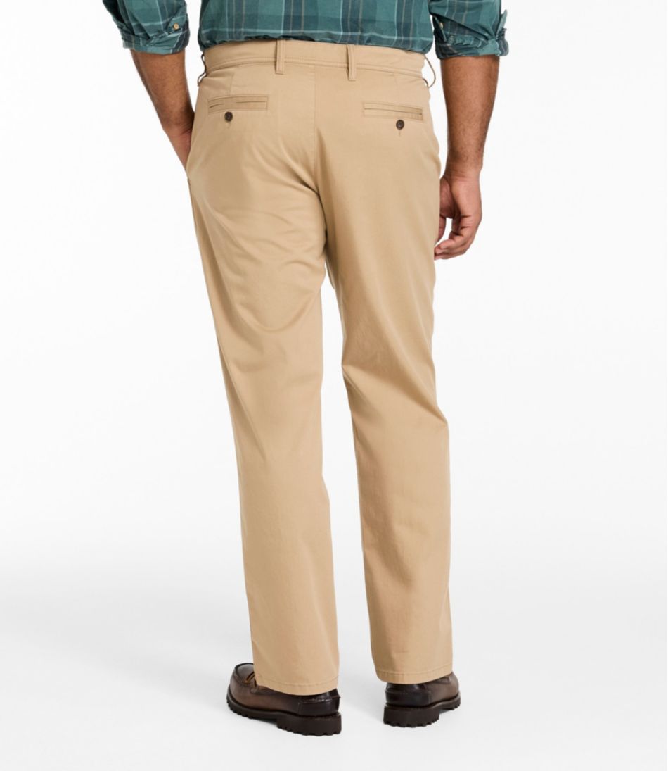 L.L.Bean US | Men's Sunwashed Khaki Pants, Standard Fit, Straight Leg