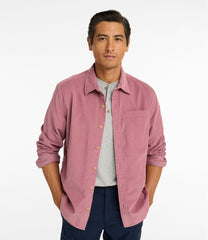 L.L.Bean Discount | Men's Sunwashed Corduroy Shirt, Slightly Fitted Untucked Fit