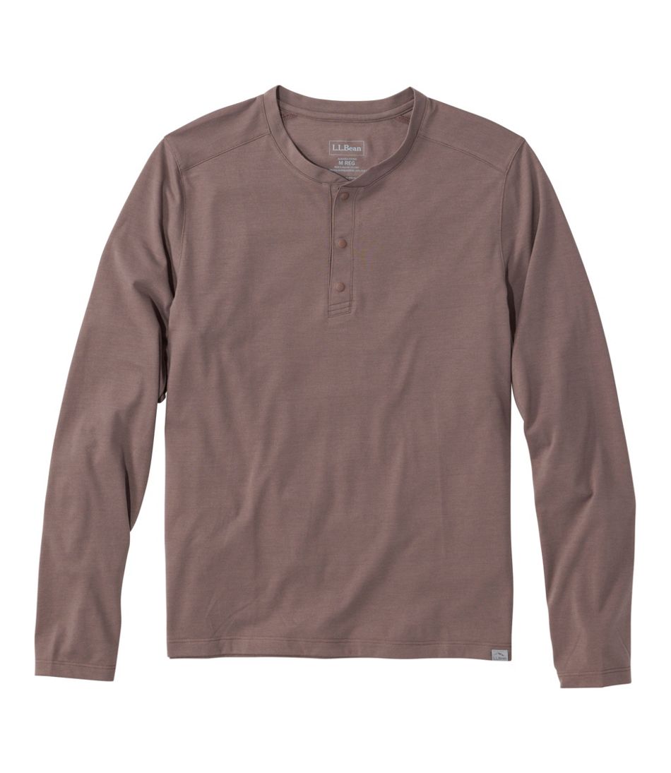 L.L.Bean Sale | Men's Multisport Lifestyle Henley, Long-Sleeve
