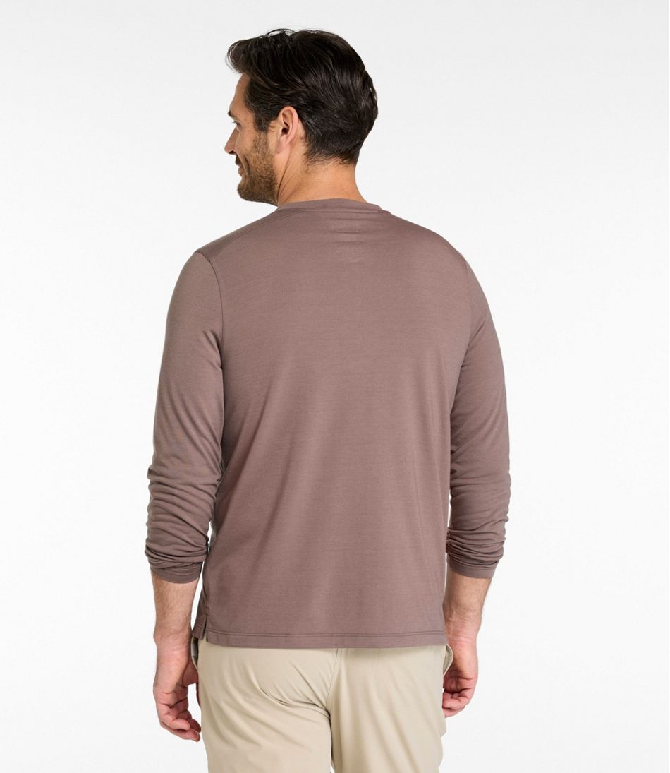 L.L.Bean Sale | Men's Multisport Lifestyle Henley, Long-Sleeve