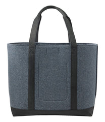 L.L.Bean Discount | Leather-Trim Wool Tote