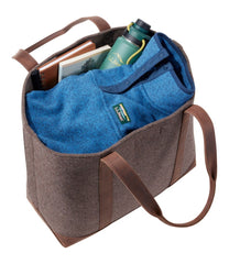 L.L.Bean Discount | Leather-Trim Wool Tote