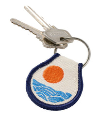 L.L.Bean New | Embroidered Patch Charm, Sun & Waves