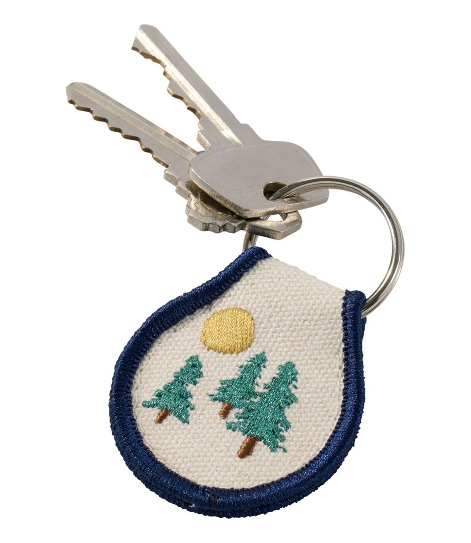 L.L.Bean Outlet | Embroidered Patch Charm, Trees
