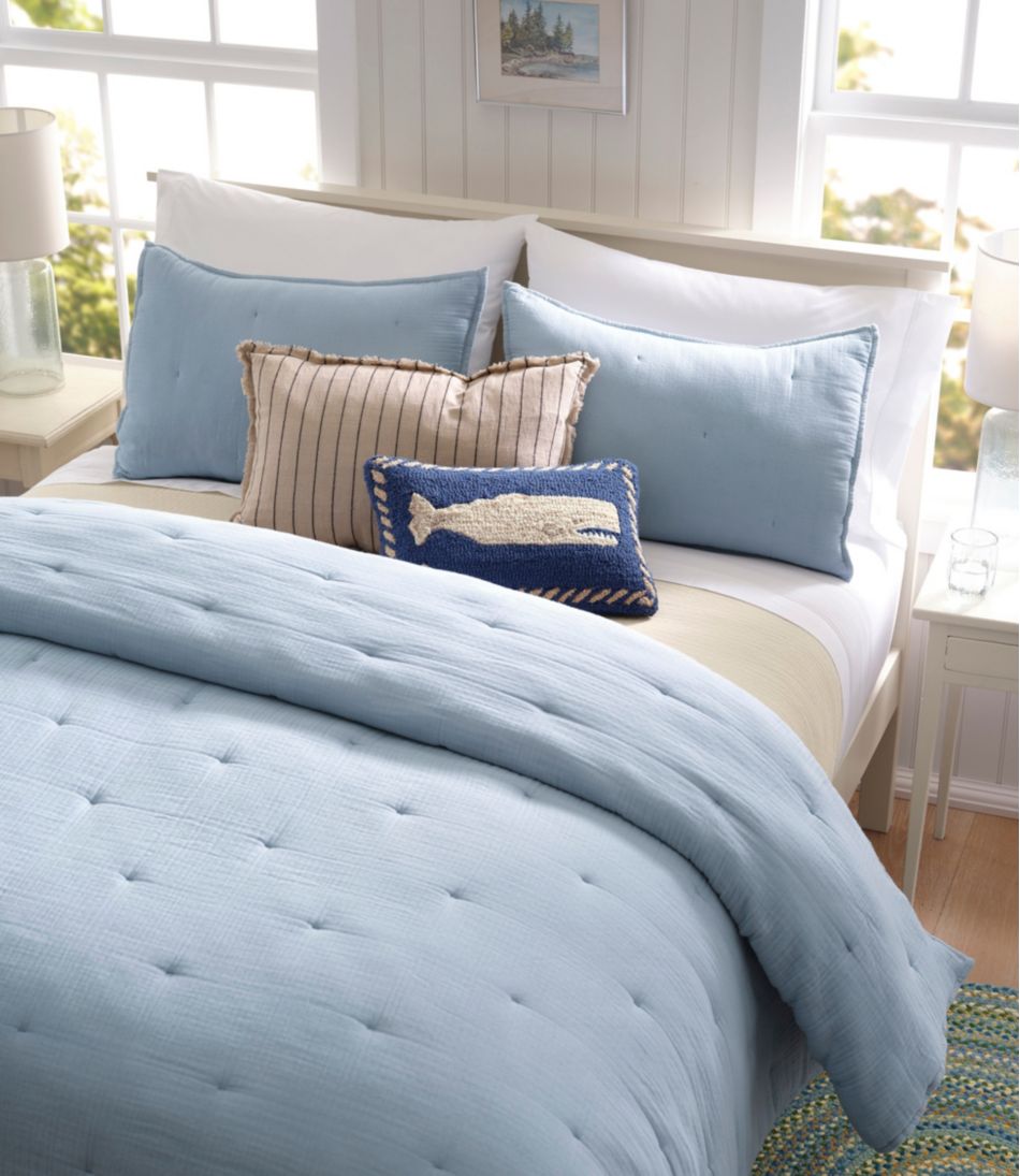 L.L.Bean New | Cloud Gauze Comforter Collection