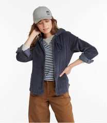 L.L.Bean Online | Women's Comfort Corduroy Relaxed Shirt, Zip Hoodie