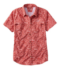 L.L.Bean For Sale | Women's Tropicwear Shirt, Short-Sleeve Print