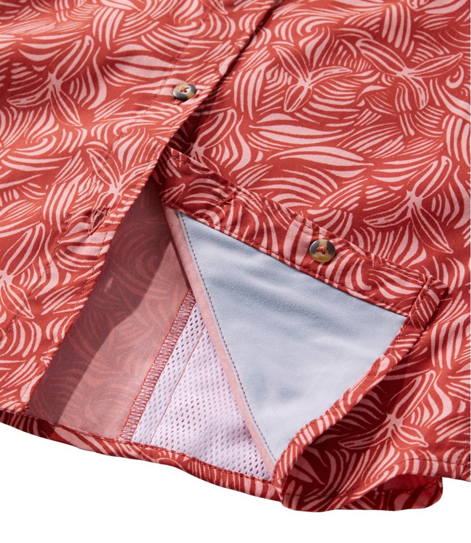 L.L.Bean For Sale | Women's Tropicwear Shirt, Short-Sleeve Print